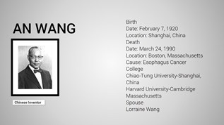 An Wang at emaze Presentation