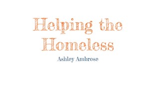 Helping the Homeless copy1 at emaze Presentation