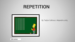 Repetition at emaze Presentation