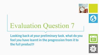 Evaluation 7 at emaze Presentation