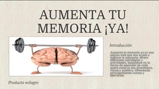 Aumenta tu memoria at emaze Presentation