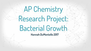 ap chemistry research projects