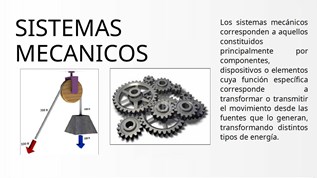 Sistemas Mecanicos At Emaze Presentation