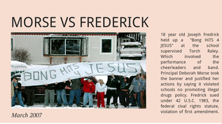 morse v frederick ruling
